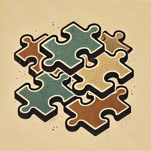 Illustration of puzzle pieces