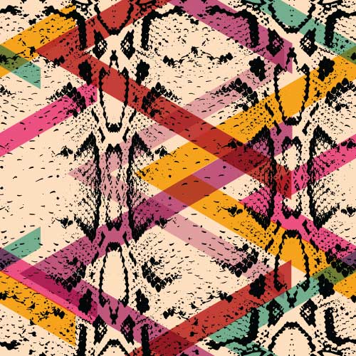 Weird Colorful Pattern Graphic